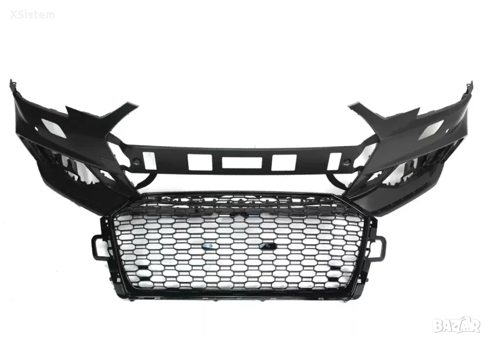 AUDI 17-19 A4 B9, решетка в предна броня в стил RS4, снимка 1