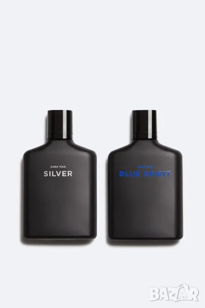 Комплект два Мъжки парфюма Zara - SILVER 100 ml. + BLUE SPIRIT 100 ml., снимка 1