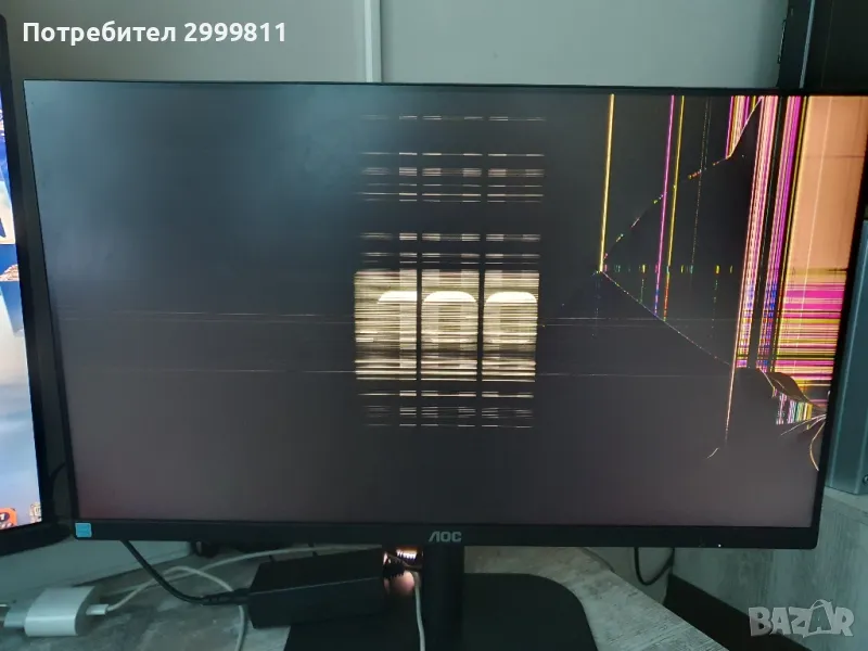 монитор AOC 24inch за части , снимка 1