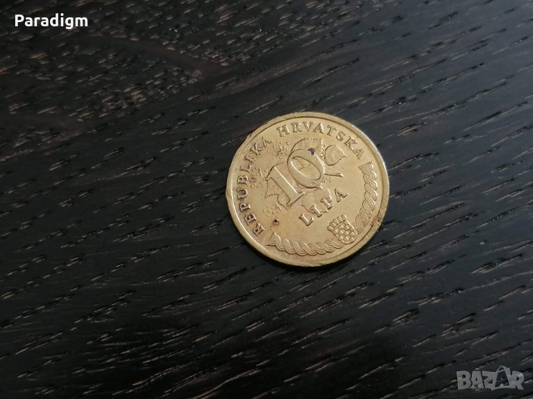 Монета - Хърватска - 10 липа | 1993г., снимка 1