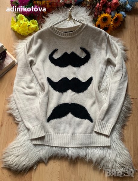 Пуловер с шипове, снимка 1