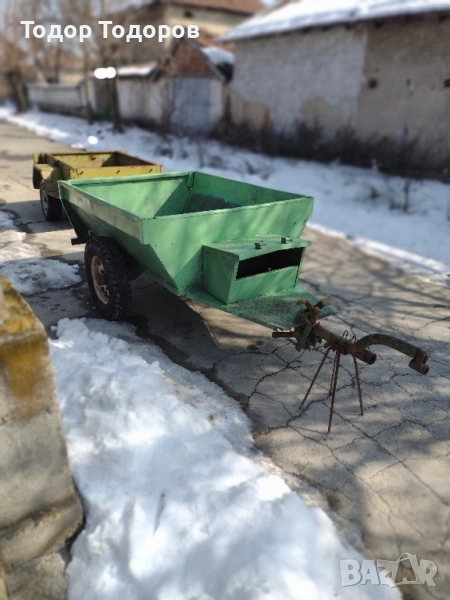 Оригинално ремарке за мотоблок, мотофреза или мотокултиватор Беларус., снимка 1