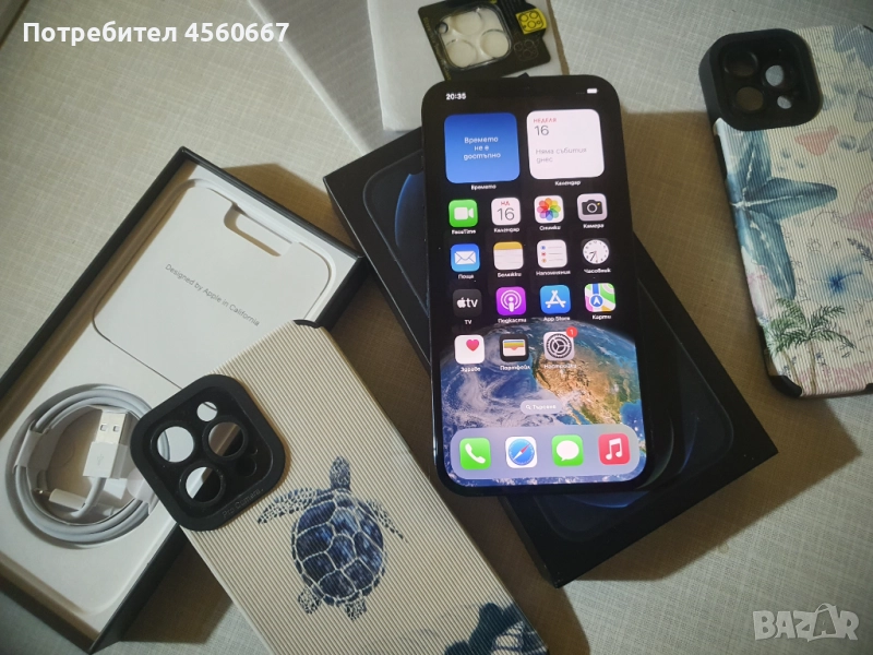 Iphone 12 PRO MAX 256 Gb, снимка 1