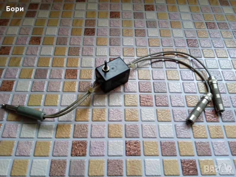 Профи кабел жак,потенциометър  2 жака, снимка 1