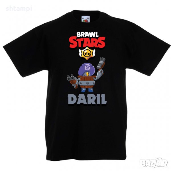 Детска тениска Darryl Brawl Stars, снимка 1