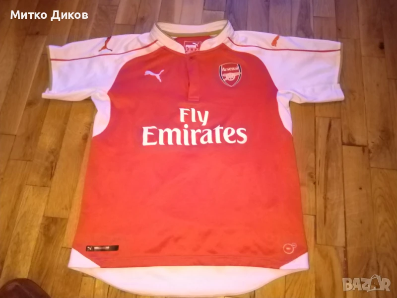 Арсенал маркова футболна тениска №17 Алексис размер Л юноши 152см , снимка 1