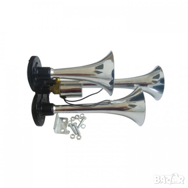 Тромба тройна 12/24V, снимка 1