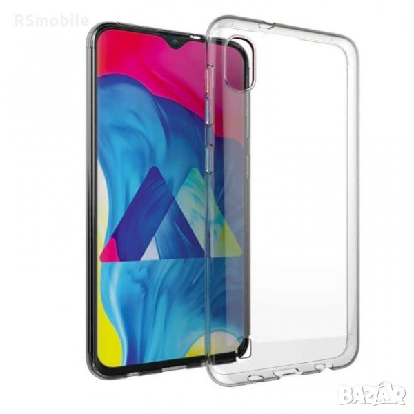 Samsung Galaxy A10 - Силиконов Прозрачен Кейс Гръб, снимка 1