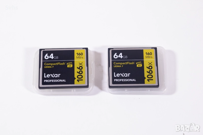 Карта памет 64GB CompactFlash, Lexar Professional 160MB/s, снимка 1