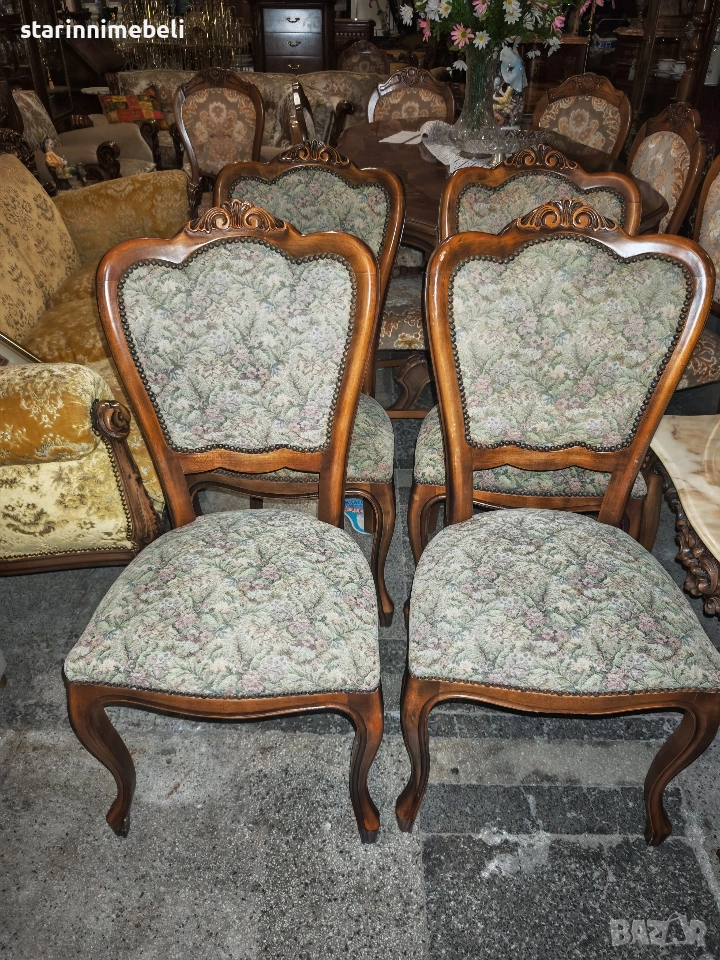 Антикварни столове 4бр, снимка 1