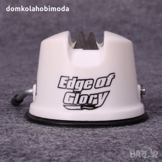 Точило за ножове, С вакуум стойка, 6x4см, Работна повърхност закален волфрамов карбит, снимка 1