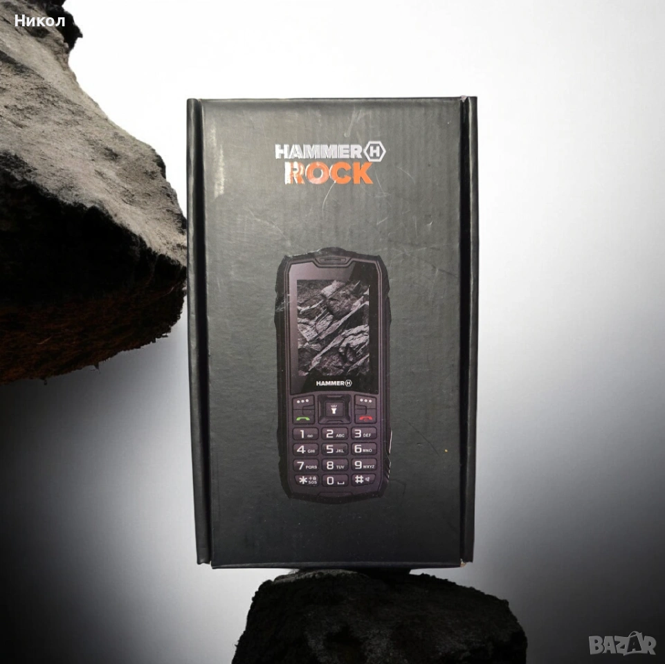 Мобилен телефон MyPhone - Hammer Rock, 2.4'', 32MB/32MB, черен, снимка 1