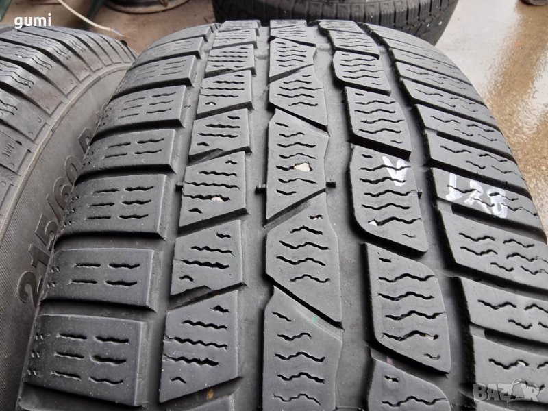 4бр зимни гуми 215/60/16 CONTINENTAL V128, снимка 1