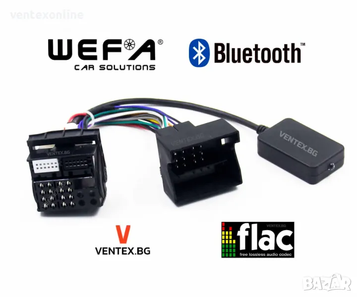 Bluetooth адаптер за кола BMW E60 E90 E70 навигация AUX блутут бмв, снимка 1