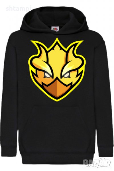 Детски Суитчър/Суитшърт Phoenix Crow Head 2,Brawl Stars,Игра,Подарък,Изненада,Забавление,Рожден Ден, снимка 1