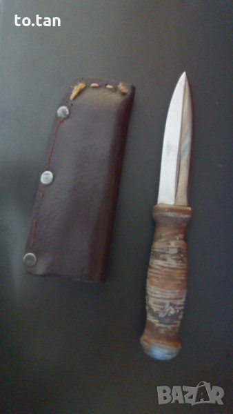 Ръчно направен двуостър нож, снимка 1