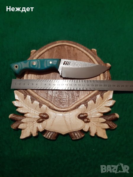 Нож за дране от n690 стомана закалена на 60hrc. , снимка 1