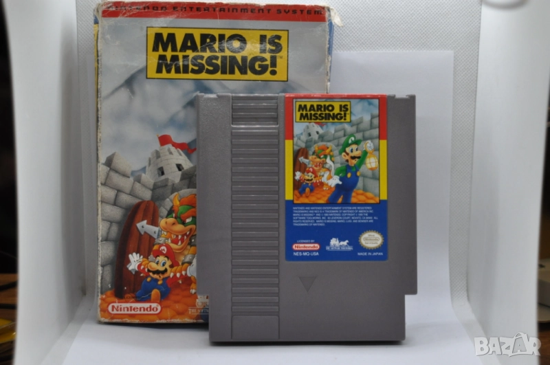 Игра Nintendo Mario is missing, снимка 1