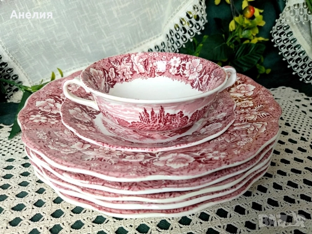 Англия в червено , снимка 3 - Чинии - 52746178