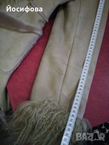 дамски къс кожух еко кожа, снимка 7 - Палта, манта - 28116326