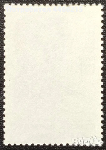 СССР, 1987 г. - самостоятелна чиста марка, личности, музика, 3*8, снимка 2 - Филателия - 50689852