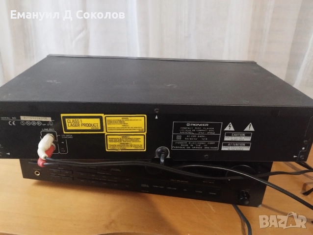 CD player Pioneer PD-204 с дистанционно, снимка 5 - Декове - 52490706