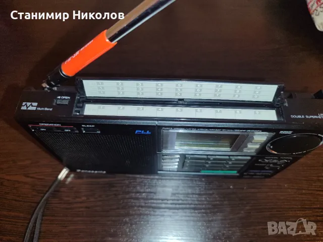 Радио Panasonic RF-B60 FM Stereo/SW/MW/LW PLL Synthesized World Receiver, снимка 12 - Радиокасетофони, транзистори - 48589711