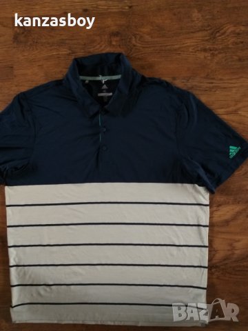 adidas GOLF Ultimate365 Heather Block Polo - страхотна мъжка тениска КАТО НОВА, снимка 3 - Тениски - 39580545
