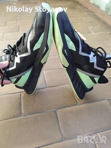 Обувки Puma-BMW, черно-зелено-сиво, снимка 7 - Маратонки - 52388267