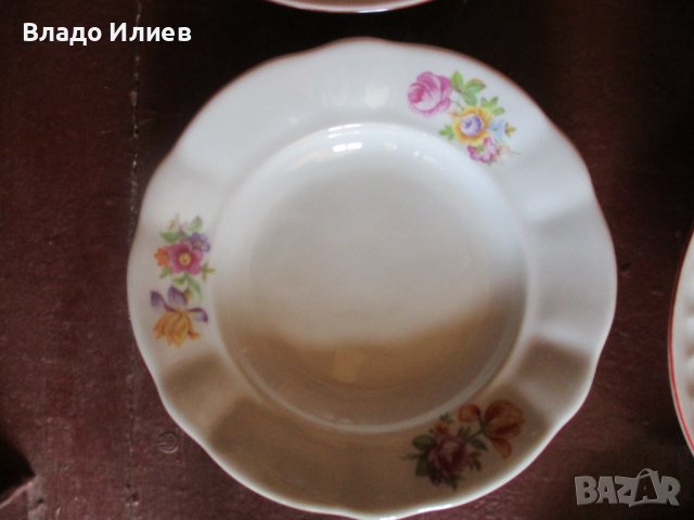 Чинии порцеланови различни видове в добро състояние, снимка 6 - Чинии - 37958926