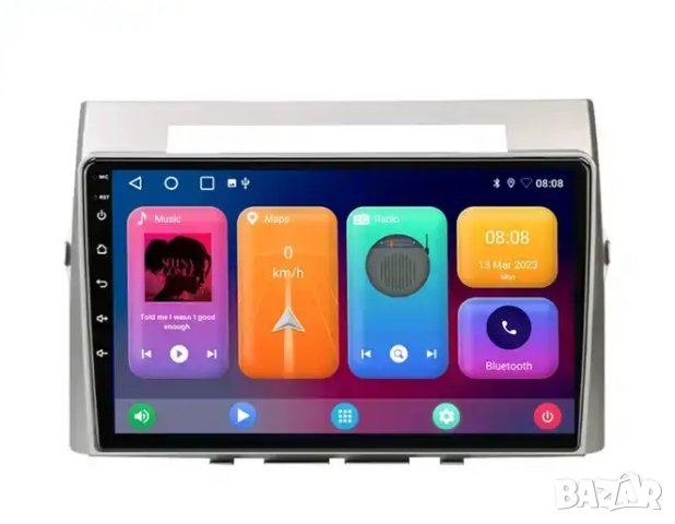 Мултимедия, Toyota Corolla Verso, с Android, Двоен дин 2, с Андроид, Навигация, Verso, Corola, 04-09, снимка 3 - Аксесоари и консумативи - 43338993