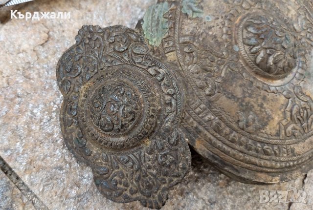 Автентична Голяма Пафта 19в. Пиринска Македония Сачан Рядка!, снимка 2 - Антикварни и старинни предмети - 39573129