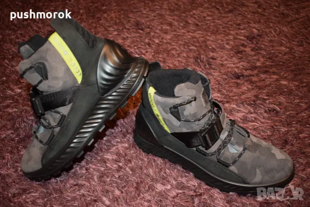 ECCO Men Exostrike Gore-tex/Waterproof Buckle Hiking Boot Sz EU42 US8.5 UK.5, снимка 10 - Мъжки боти - 48869896