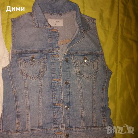 Дънкови елечета, снимка 3 - Елеци - 40790299