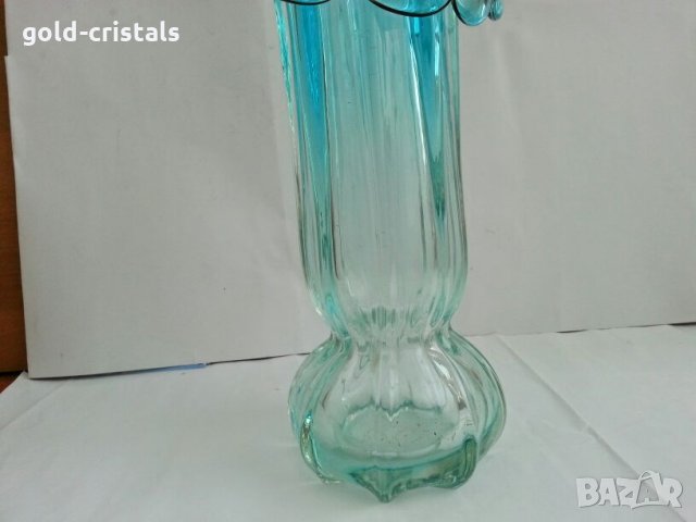  ваза кристално стъкло , снимка 3 - Антикварни и старинни предмети - 27309894