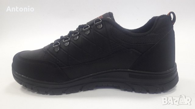 Мъжки ежедневни обувки 2759 черни,есенно-зимни, снимка 3 - Спортни обувки - 34612708