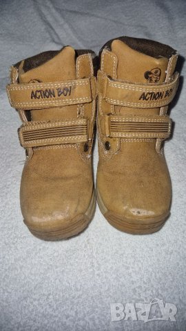 28 Детски боти кафеви Action boy, снимка 1