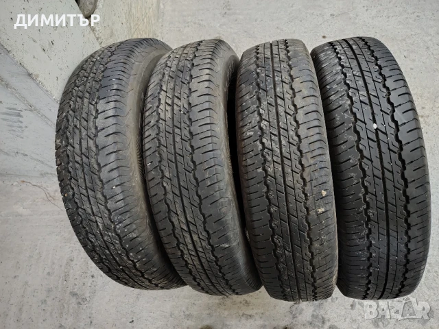 4бр.всесезонни гуми DUNLOP 195 80 15 DOT23 цена за брой