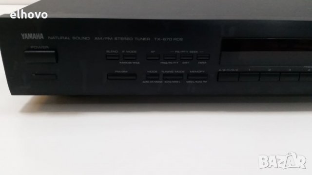 Стерео тунер Yamaha TX-670 RDS, снимка 6 - Ресийвъри, усилватели, смесителни пултове - 27115920