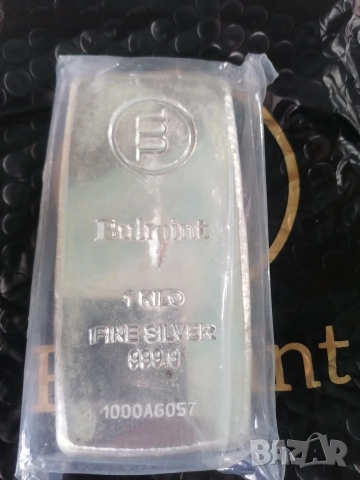 Инвестиционно сребро 1000 гр Булминт 