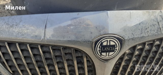 Декоративна Решетка+Емблемата. Lancia Ypsilon 2003-2007 Година Ланчия Ипсилон Забелжки По Никела , снимка 9 - Части - 32398382