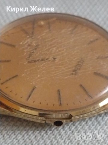 Позлатена рамка от мъжки часовник с маркировка Au за КОЛЕКЦИОНЕРИ 27719, снимка 4 - Други ценни предмети - 43893746