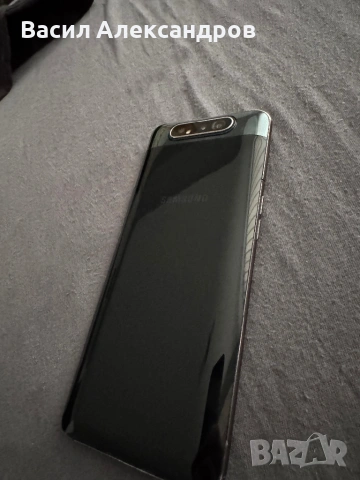 Samsung Galaxy A80 - черен, снимка 3 - Samsung - 53392863