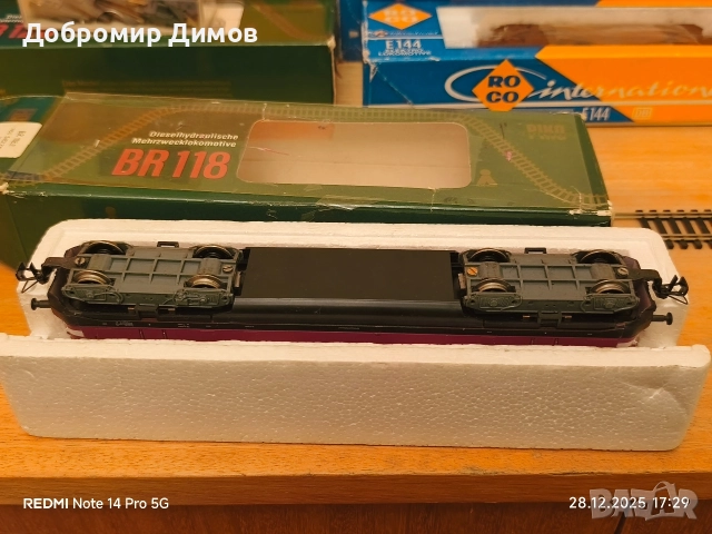 Piko Дизелов локомотив BR118, снимка 6 - Колекции - 52927299