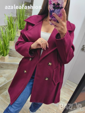 Цветове - Дамско преходно палто, снимка 8 - Палта, манта - 52364392