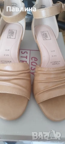 Сандали цвят карамел.37,5 номер(4.5).Нови.35 лв 