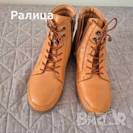 Номер 37, Нови дамски боти от естествена кожа, снимка 3 - Дамски боти - 52960362