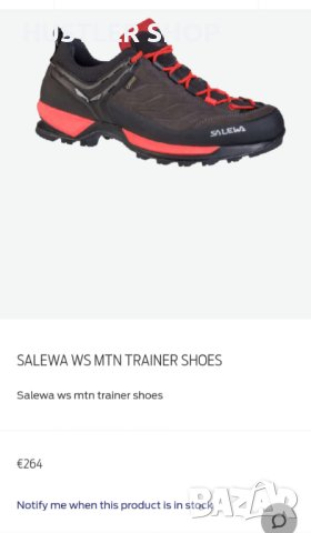 Дамски туристически обувки SALEWA MTN GTX GORE-TEX. Номер 38.5 , снимка 7 - Маратонки - 43397598