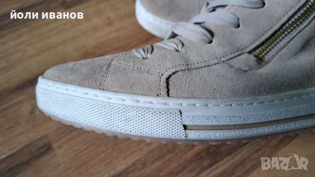 Gabor-made in Slovakia-дамски нови оригинални зимни  кожени обувки 42 номер, снимка 6 - Дамски боти - 48677337