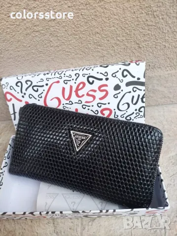 Черно портмоне Guess  кодSG82M, снимка 4 - Портфейли, портмонета - 44394454